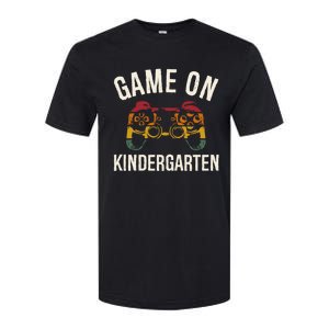 Game On Kindergarten Funny Back To School First Day Of Cute Gift Softstyle CVC T-Shirt