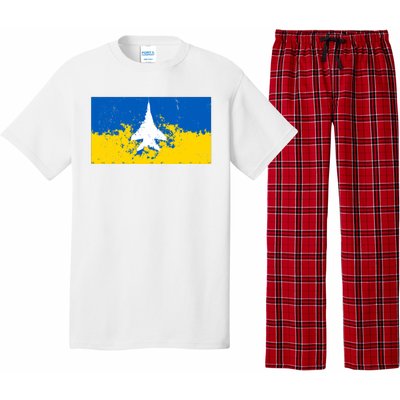 Ghost Of Kyiv Ukraine Flag Pajama Set