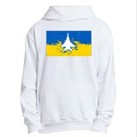 Ghost Of Kyiv Ukraine Flag Urban Pullover Hoodie