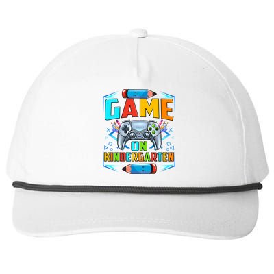 Game On Kindergarten Funny Back To School Video Games Cool Gift Snapback Five-Panel Rope Hat