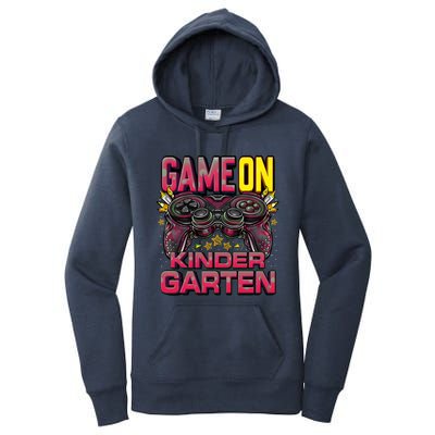 Game On Kindergarten Cute Gift Back To School Kindergarten Gift Women's Pullover Hoodie