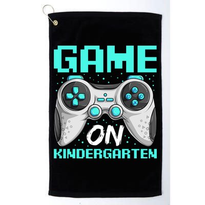 Game On Kindergarten Cute Gift Back School Video Gamer Gift Golf Towel