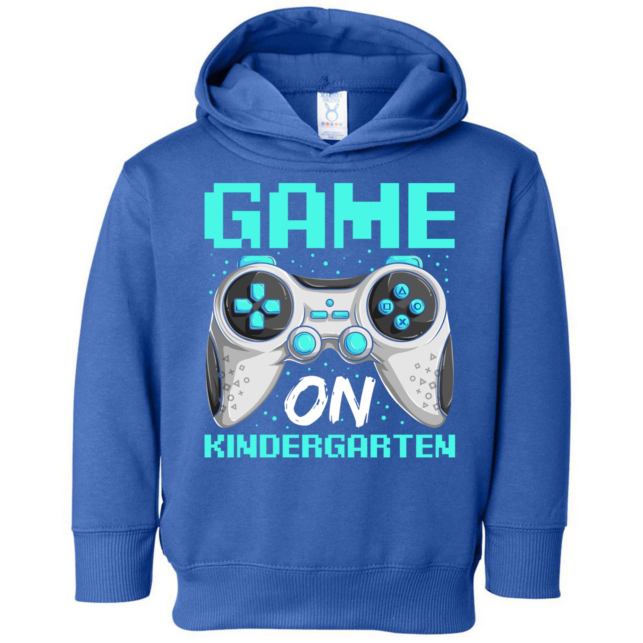 Game On Kindergarten Cute Gift Back School Video Gamer Gift Toddler Hoodie