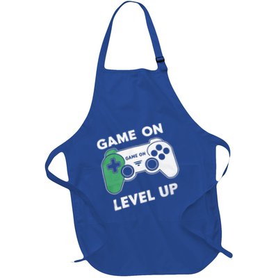 Game On Level Up Video Gamer Gift Apron