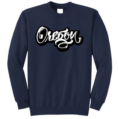 Graffiti Oregon Logo Tall Sweatshirt