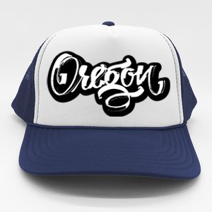 Graffiti Oregon Logo Trucker Hat