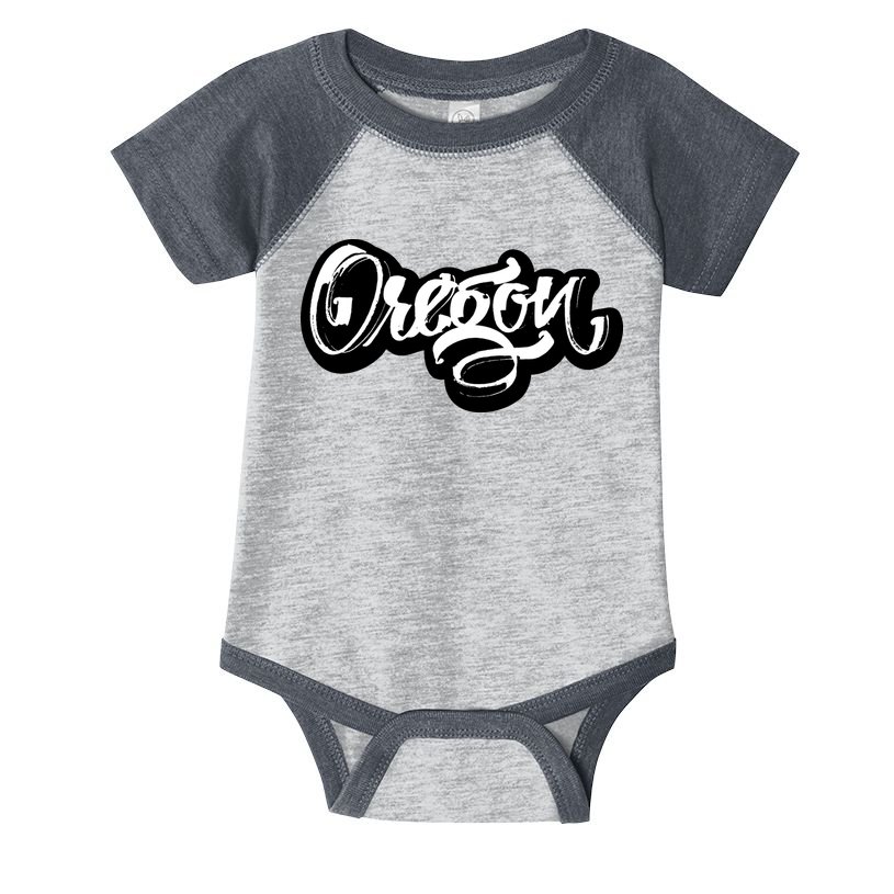 Graffiti Oregon Logo Infant Baby Jersey Bodysuit