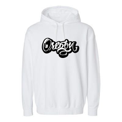 Graffiti Oregon Logo Garment-Dyed Fleece Hoodie