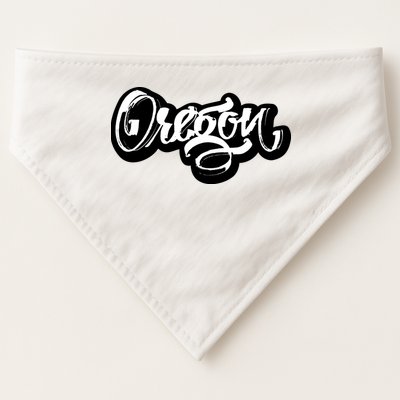 Graffiti Oregon Logo USA-Made Doggie Bandana