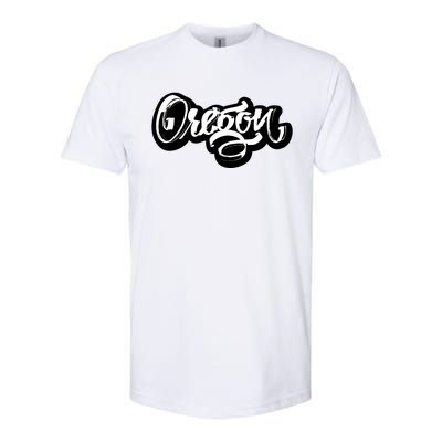 Graffiti Oregon Logo Softstyle CVC T-Shirt