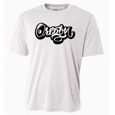 Graffiti Oregon Logo Cooling Performance Crew T-Shirt