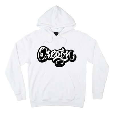 Graffiti Oregon Logo Hoodie