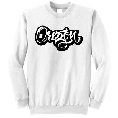 Graffiti Oregon Logo Sweatshirt