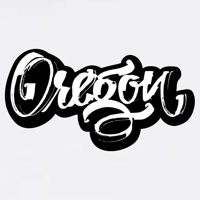 Graffiti Oregon Logo Tall T-Shirt