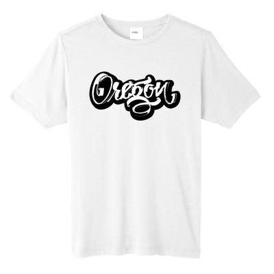 Graffiti Oregon Logo Tall Fusion ChromaSoft Performance T-Shirt