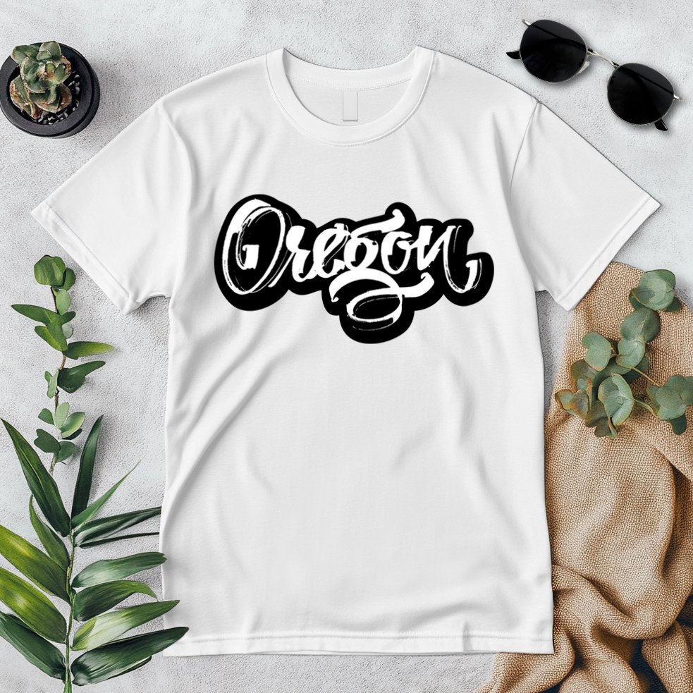 Graffiti Oregon Logo Premium T-Shirt