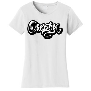 Graffiti Oregon Logo Women's T-Shirt