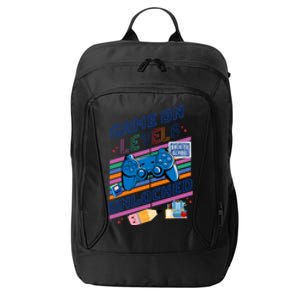 Game On Level 6 Unlocked 6Th Grader Back To School Gamer Gift City Backpack