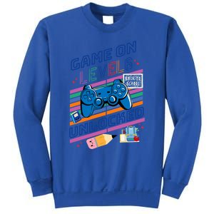 Game On Level 6 Unlocked 6Th Grader Back To School Gamer Gift Sweatshirt