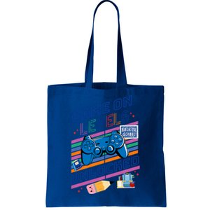 Game On Level 6 Unlocked 6Th Grader Back To School Gamer Gift Tote Bag