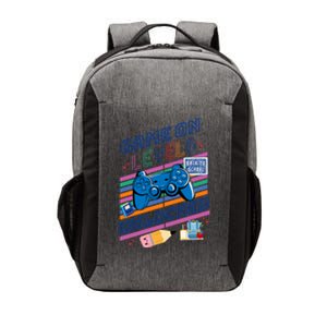 Game On Level 6 Unlocked 6Th Grader Back To School Gamer Gift Vector Backpack