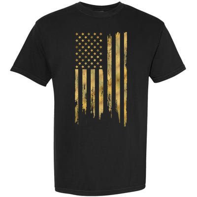 Gold American Flag Limited Addition  Garment-Dyed Heavyweight T-Shirt