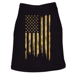 Gold American Flag Limited Addition  Doggie Tank