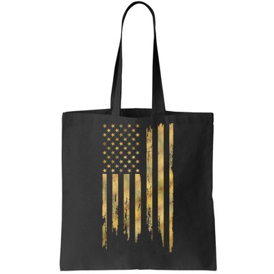 Gold American Flag Limited Addition  Tote Bag