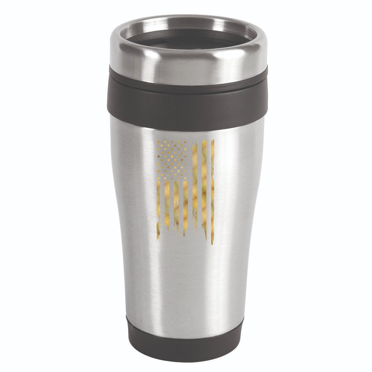 Gold American Flag Limited Addition  16oz Travel Tumbler