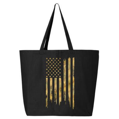 Gold American Flag Limited Addition  25L Jumbo Tote