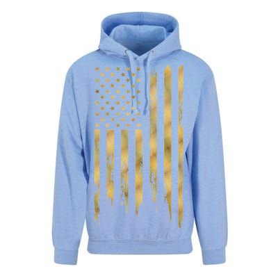 Gold American Flag Limited Addition  Unisex Surf Hoodie