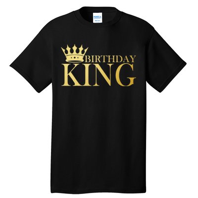 Gold Birthday King Limited Edition  Tall T-Shirt