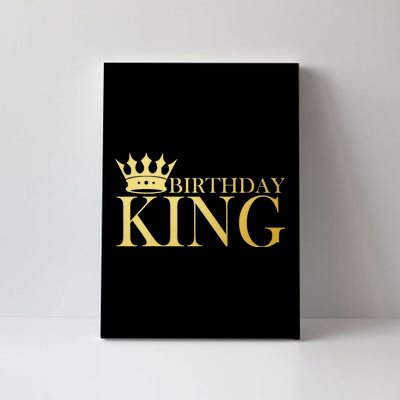 Gold Birthday King Limited Edition  Canvas