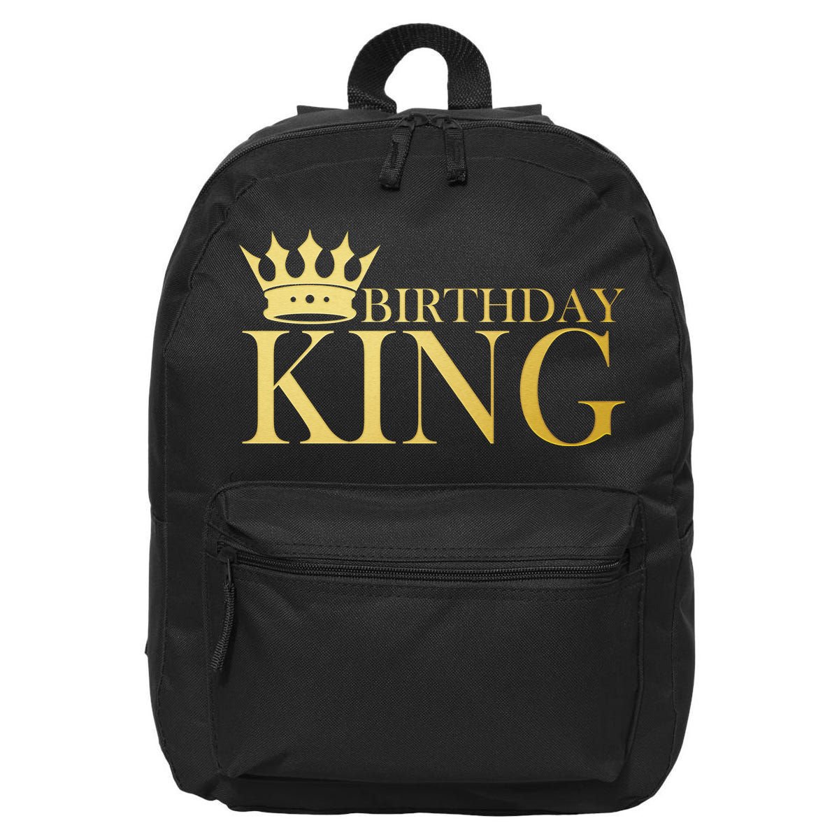 Gold Birthday King Limited Edition  16 in Basic Backpack