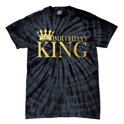 Gold Birthday King Limited Edition  Tie-Dye T-Shirt