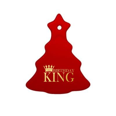 Gold Birthday King Limited Edition  Ceramic Tree Ornament