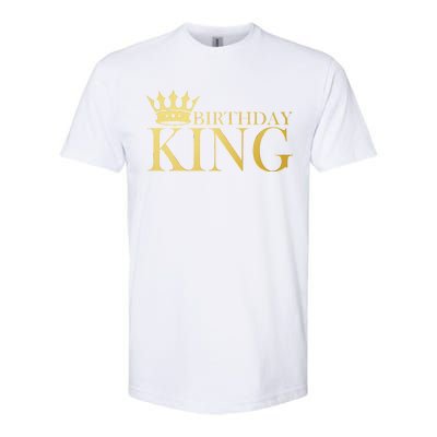 Gold Birthday King Limited Edition  Softstyle® CVC T-Shirt