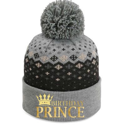 Gold Birthday Prince Limited Edition The Baniff Cuffed Pom Beanie