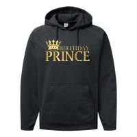 Gold Birthday Prince Limited Edition Performance Fleece Hoodie