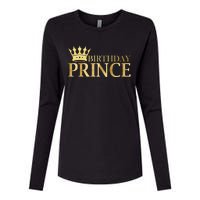 Gold Birthday Prince Limited Edition Womens Cotton Relaxed Long Sleeve T-Shirt