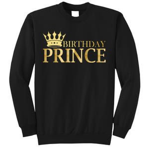 Gold Birthday Prince Limited Edition Sweatshirt