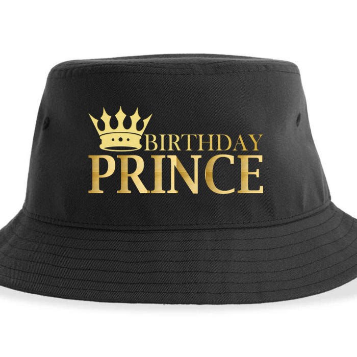 Gold Birthday Prince Limited Edition Sustainable Bucket Hat