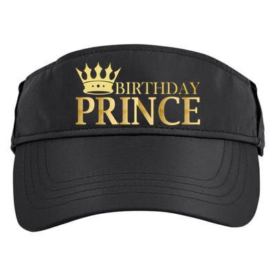 Gold Birthday Prince Limited Edition Adult Drive Performance Visor