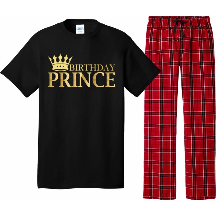 Gold Birthday Prince Limited Edition Pajama Set