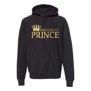 Gold Birthday Prince Limited Edition Premium Hoodie