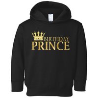 Gold Birthday Prince Limited Edition Toddler Hoodie