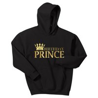 Gold Birthday Prince Limited Edition Kids Hoodie