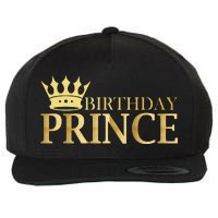 Gold Birthday Prince Limited Edition Wool Snapback Cap