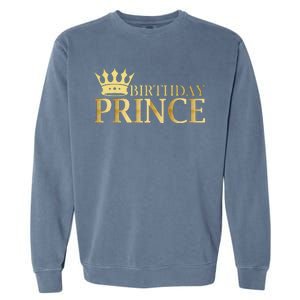 Gold Birthday Prince Limited Edition Garment-Dyed Sweatshirt