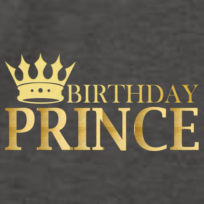 Gold Birthday Prince Limited Edition Vector Backpack